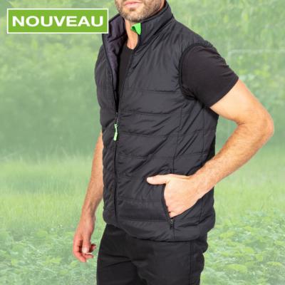 GILET RÉVERSIBLE SANS MANCHES - L