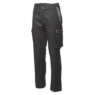 PANTALON DE JARDINAGE BICOLORE NOIR/GRIS - TAILLE 44