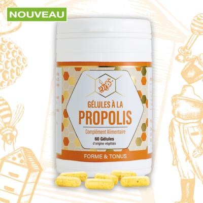 GÉLULES À LA PROPOLIS - 60 GÉLULES