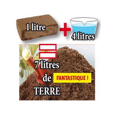 TERREAU BRIQUE - 1 LITRE