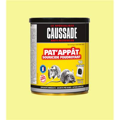 SOURICIDE FOUDROYANT - 10 X 10 G