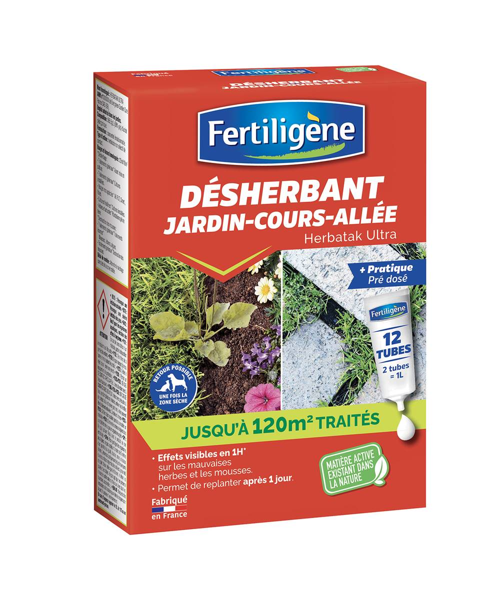 Désherbant Allées de Jardin, Cours et Terrasses