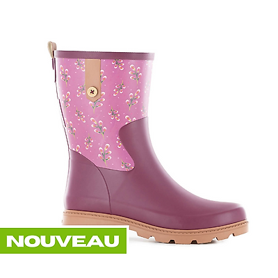 DEMI BOTTE BELLA ROSE - TAILLE 37