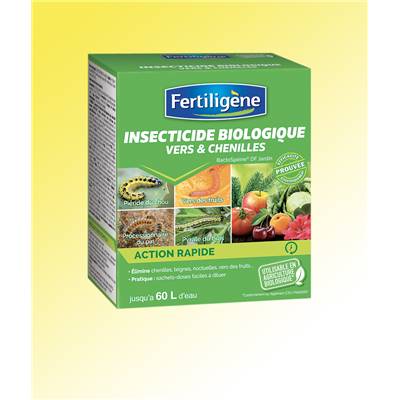 INSECTICIDE BIOLOGIQUE VER ET CHENILLE - BOITE DE 30G