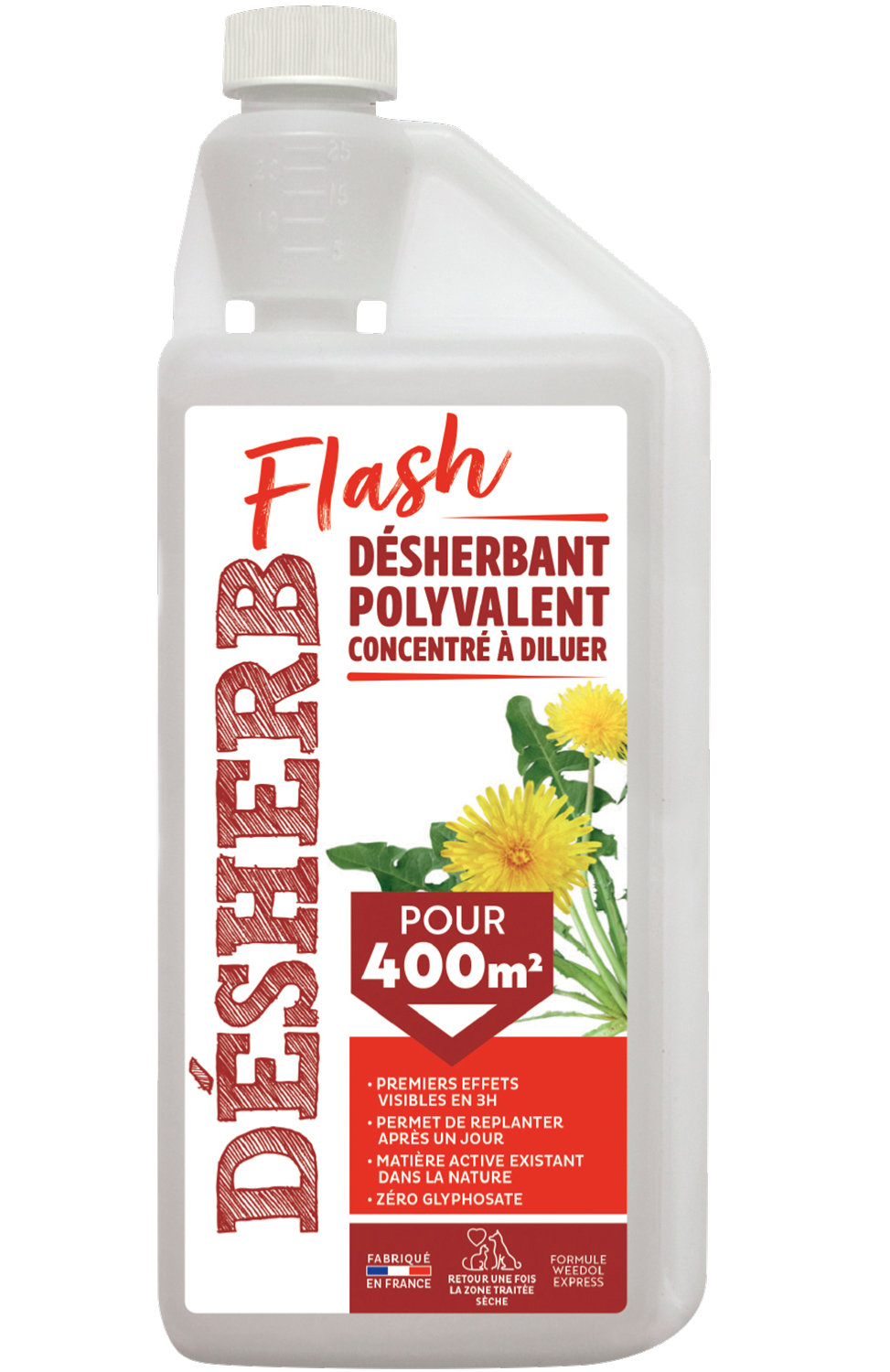 Désherbant concentré Flash