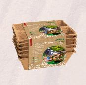 POTS BIODEGRADABLES - 6 PLAQUES DE 6 POTS