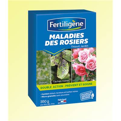 FONGICIDE POUR MALADIES DES ROSIERS - 350 G