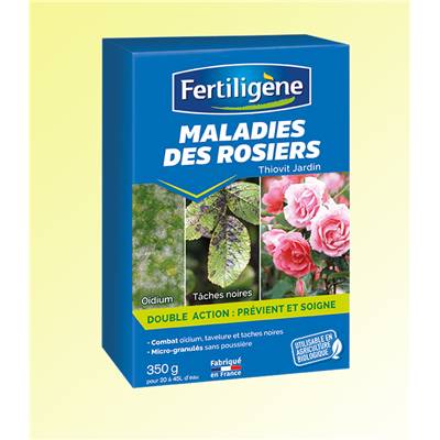 FONGICIDE POUR MALADIES DES ROSIERS - 350 G