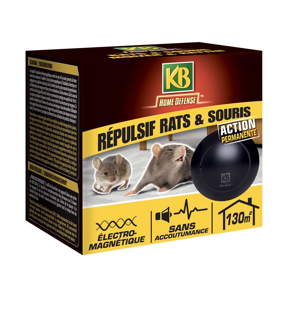 Appareil ultrason électromagnétisme répulsif anti nuisible rat sour