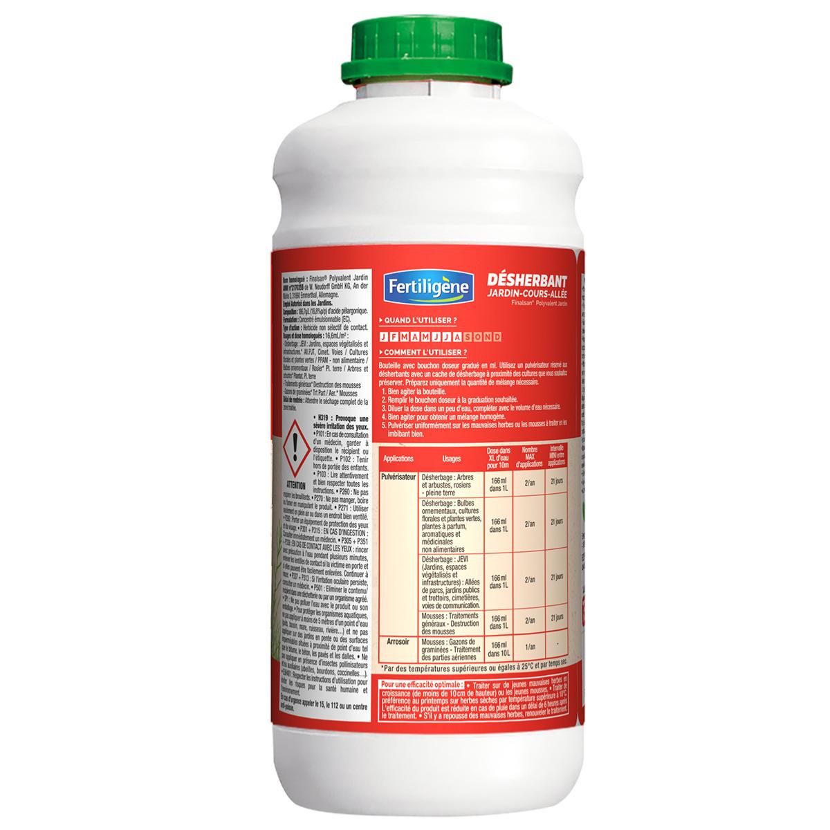 Désherbant polyvalent Neudorff Finalsan Concentré 1l