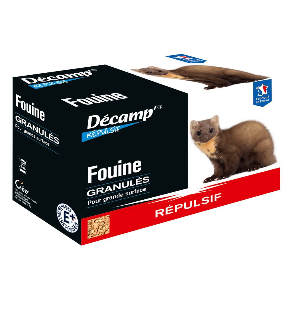 REPULSIF FOUINE GRANULÉS - 8 SACHETS DE 50 G - ENTRETIEN