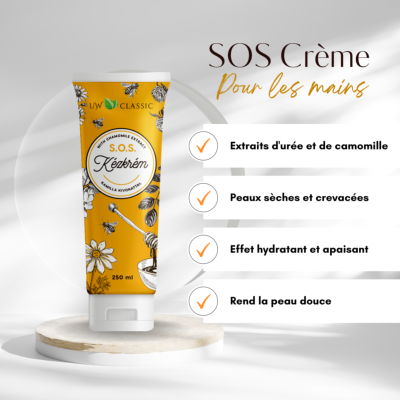 CREME POUR LES MAINS - 250 ML