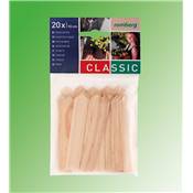 ETIQUETTES A PIQUER EN BOIS - SACHET DE 20