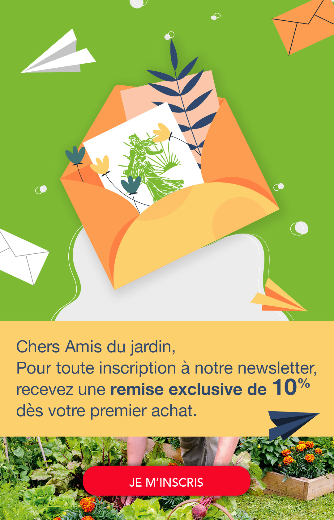 Inscription newsletter